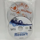 Wii Sports Resort  & Wii Play Nintendo 2009 DISK ONLY Tested & Working
