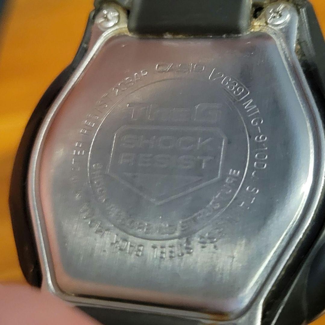 G SHOCK MTG 910DJ Black Force Solar Radio Watch Japan Model