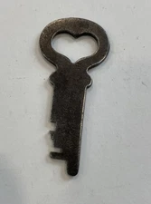Antique Henry Likly & Co. Rochester NY Wardrobe Steamer Trunk Lock Key 22U7?