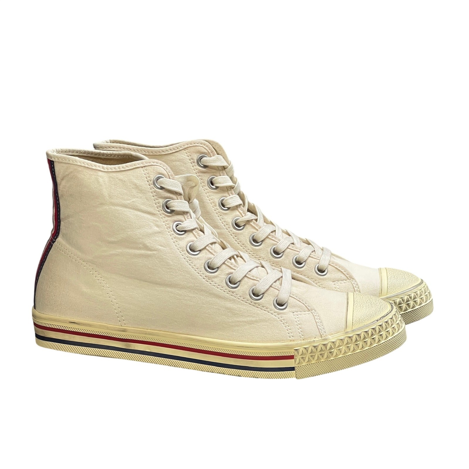 NIB Hood 1967 Rocket High Cut Men's 10 Vintage Natural Canva