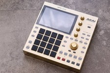 AKAI professional MPC ONE Gold Edition Sampler with Power Supply Tested Working