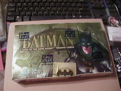 LID. ED. 1994 BATMAN '' SAGE of the DARK KNIGHT ''  SEALED  36 PACK BOX #3320