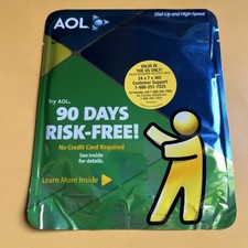 AOL America Online CD - SEALED - 90 Days Risk-Free software