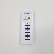 iClicker Plus RLR15 White Wireless Classroom Response System Remote Control