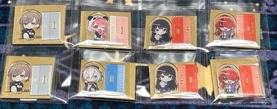 Nijisanji Choco Egg Plus Acryl Ständer Aufkleber Set 8 Stück Kana Sasaki Aru