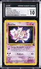 1999 POKEMON GAME MOVIE PROMO #3 MEWTWO CGC 10 GEM MINT