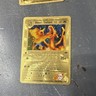 Blaine's Charizard Gold Metal Pokémon Card Nintendo Gym Challenge 1999 LV.38 #6