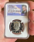 1964 NGC Proof 67 Cameo Kennedy Silver Half Dollar First Year Of Issue Mint Case