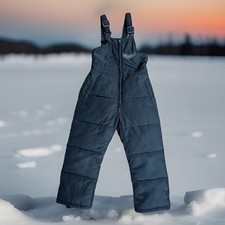 Boys/GIrls Unisex Size 7 Black Snow Ski Pants by Diesel