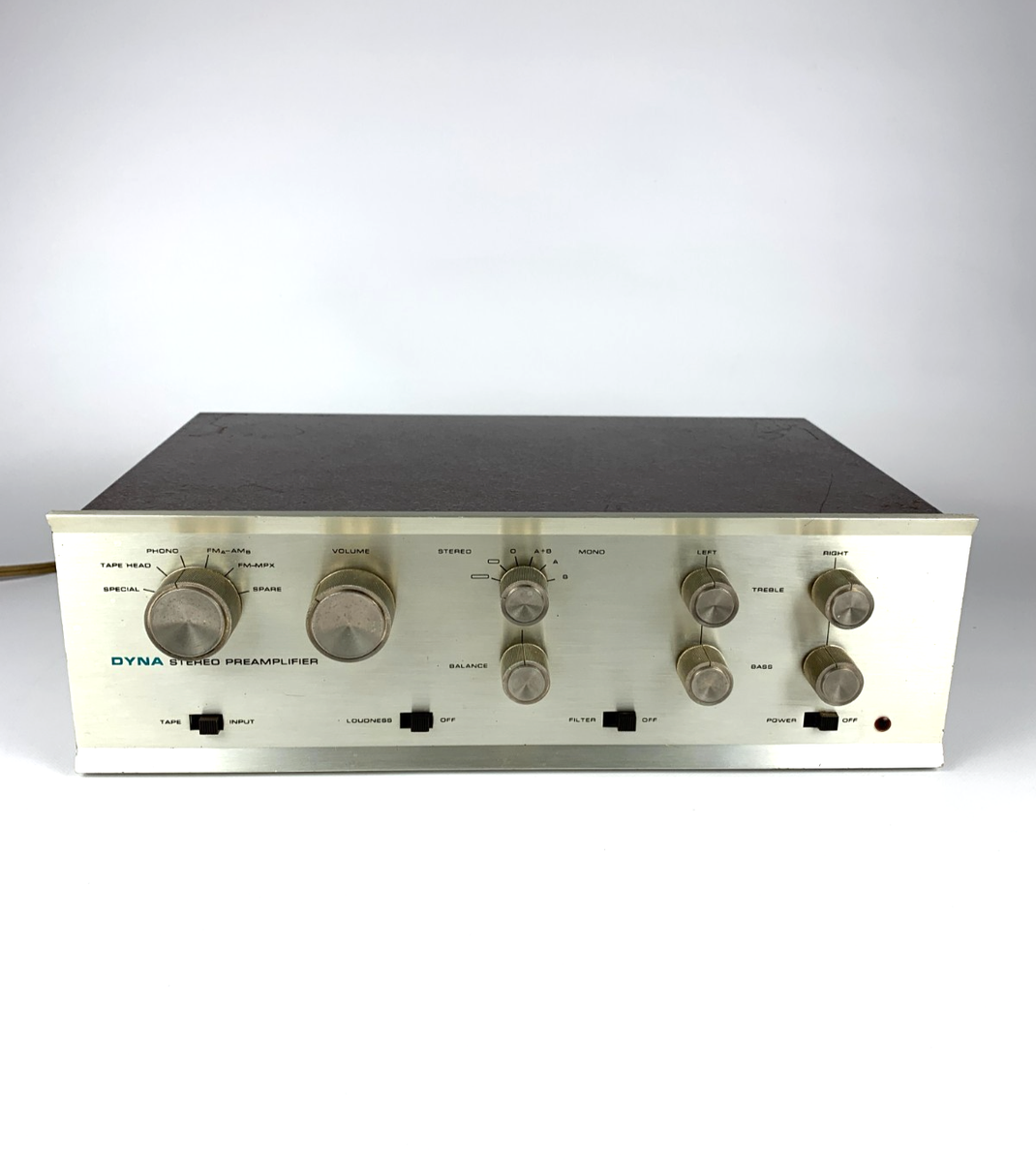 Vintage Dyna PAS 3X Stereo Tube Preamplifier Hifi Preamp 12AX7