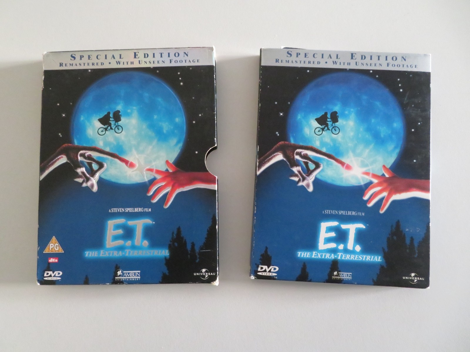 E.T. THE EXTRA TERRESTRIAL - SPECIAL EDITION - B (DVD) H. THOMAS 1982 REGION 2,4