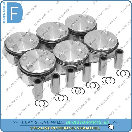 MAHLE Pistons & Rings Set 10.7:1 Φ85+0.5mm For BMW E90 328i E83 528i X1 N52 3.0L - Picture 2 of 7