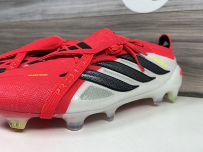 Adidas PREDATOR ELITE FT FG Lucid Red Black White Soccer Cleats
