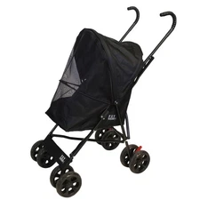 Pet Gear Travel Lite Plus Stroller, Compact, Easy Fold, No Assembly Required,...
