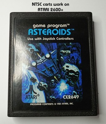 ASTEROIDS ATARI 2600/7800/2600+ CX2649 Cart only / working NTSC. #2
