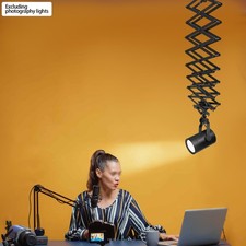 2M Drop Pantograph Studio Photography Ceiling Rail Photo Studio System Safe