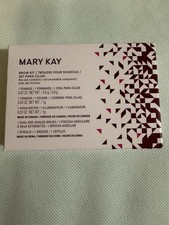 Mary Kay Brow Kit Pomata, Polvere, Evidenziatore Bruna Scatola Aperta Spazzola Doppia Estremità