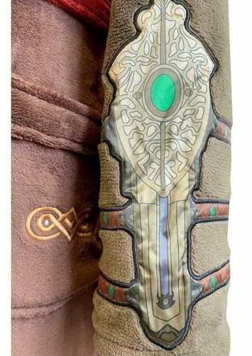 Bademantel Assassins Creed „Valhalla“ luxuriös mit Kapuze - Bild 4 von 5
