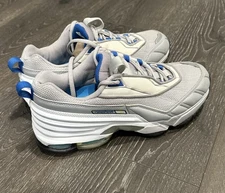 Reebok Women's Size 9.5 White Gray Blue Sneakers Running Shoes DMX Ride