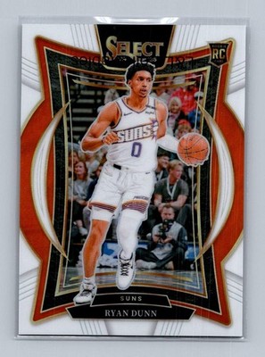 2024-25 Panini Select #100 Ryan Dunn White Prizm #/149