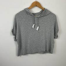 Sudadera con capucha corta Beyond Yoga Good Start Yoga para mujer talla pequeña