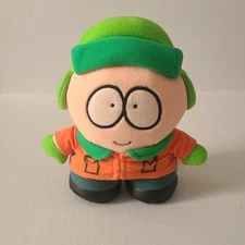 Vintage 1998 South Park Kyle Plush 6" Doll Comedy Central Rare HTF