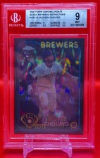 2024 Topps Chrome Update Black Raywave Refractor Jackson Chourio /10