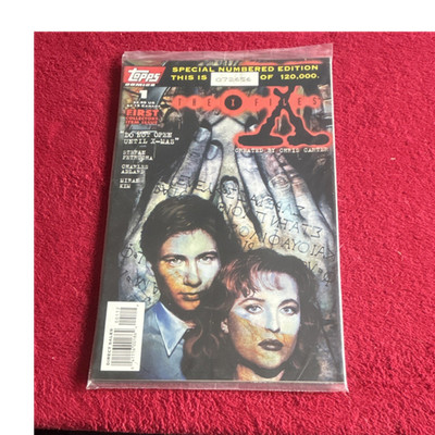 Topps Comics The X-Files #1 #2#3 Special  Numbered Collector's Edition  Sci-Fi