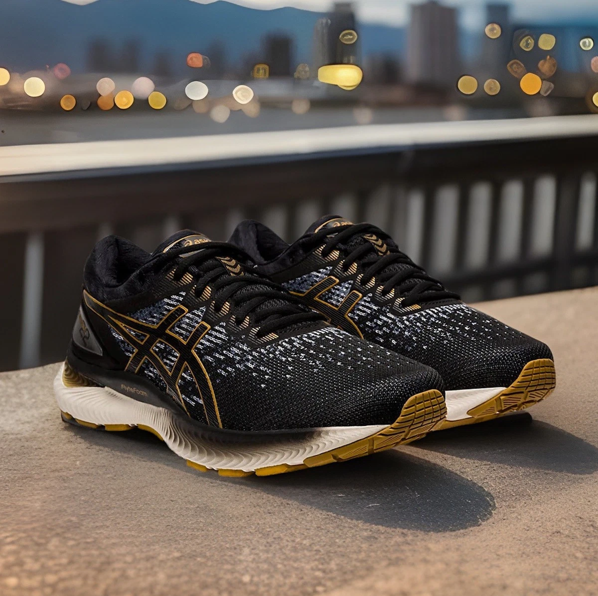 ASICS Gel Nimbus 22 Black | eBay
