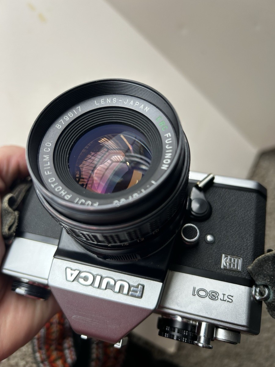 FUJICA ST801 35mm Film Camera EBC FUJINON 55mm f/1.8 Lens JAPAN | eBay