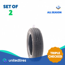 Set Of 2 Used 16565r14 Kumho Solus Ta51a 79t - 7.532 Set Of 2 Used 16565r14 Kumho Solus Ta51a 79t - 7.532