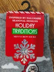 Holiday Traditions Santa Playing Golf Socks Size 6-12 — photo 3