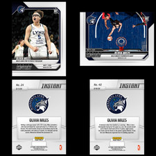 (2) 2026 Panini Instant WNBA Olivia Miles ROOKIE CARDS SP Lynx #24 & #40 RC 🔥