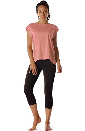 Camisetas de entrenamiento con espalda abierta icyzone - Camisetas de yoga Ropa activa Prendas para el torso de ejercicio - Imagen 2 de 6