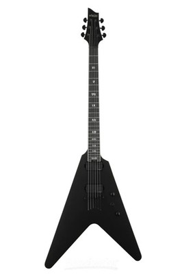Schecter V-1 SLS Evil Twin - Satin Black