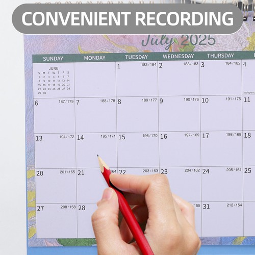 Desktop-Kalender Büro Minikalender Für Den Schreibtisch Klappkalender - Bild 12 von 12