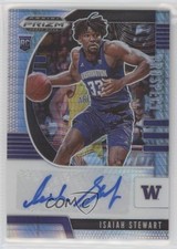 2020-21 Panini Prizm Draft Picks Prospect Hyper Isaiah Stewart #PA-IS Auto 0t1