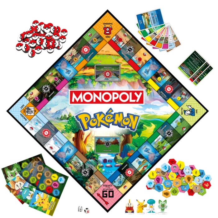 Monopoly - Pokemon Edition Board Game | New - Image 3 of 3