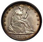 1875-CC 50C Liberty Seated Half Dollar PCGS MS63