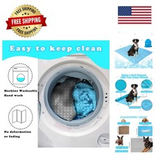 Comfortable 59" x 40" Dog Cooling Pad Ideal for Indoor Outdoor Relaxation