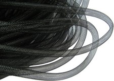 25 Yards Solid Mesh Tube Deco Flex for Wreaths Cyberlox CRIN Crafts 8mm 3/8 I...