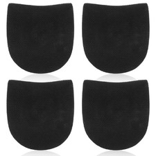 2 Pairs Shoe Rubber Repair Heels Anti Slip Boot Heel Replacement Kit Heel Pads