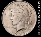 1922 Peace Dollar- Silver- Choice Gem Brilliant Uncirculated Luster #K632