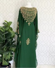 Stylish Kaftan SALE Hand Work Dubai Farasha Gown Eid Abaya Long Moroccan Dress