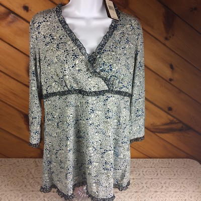 Ladies due per due broken ice shirt size large NWT F1 style T51010