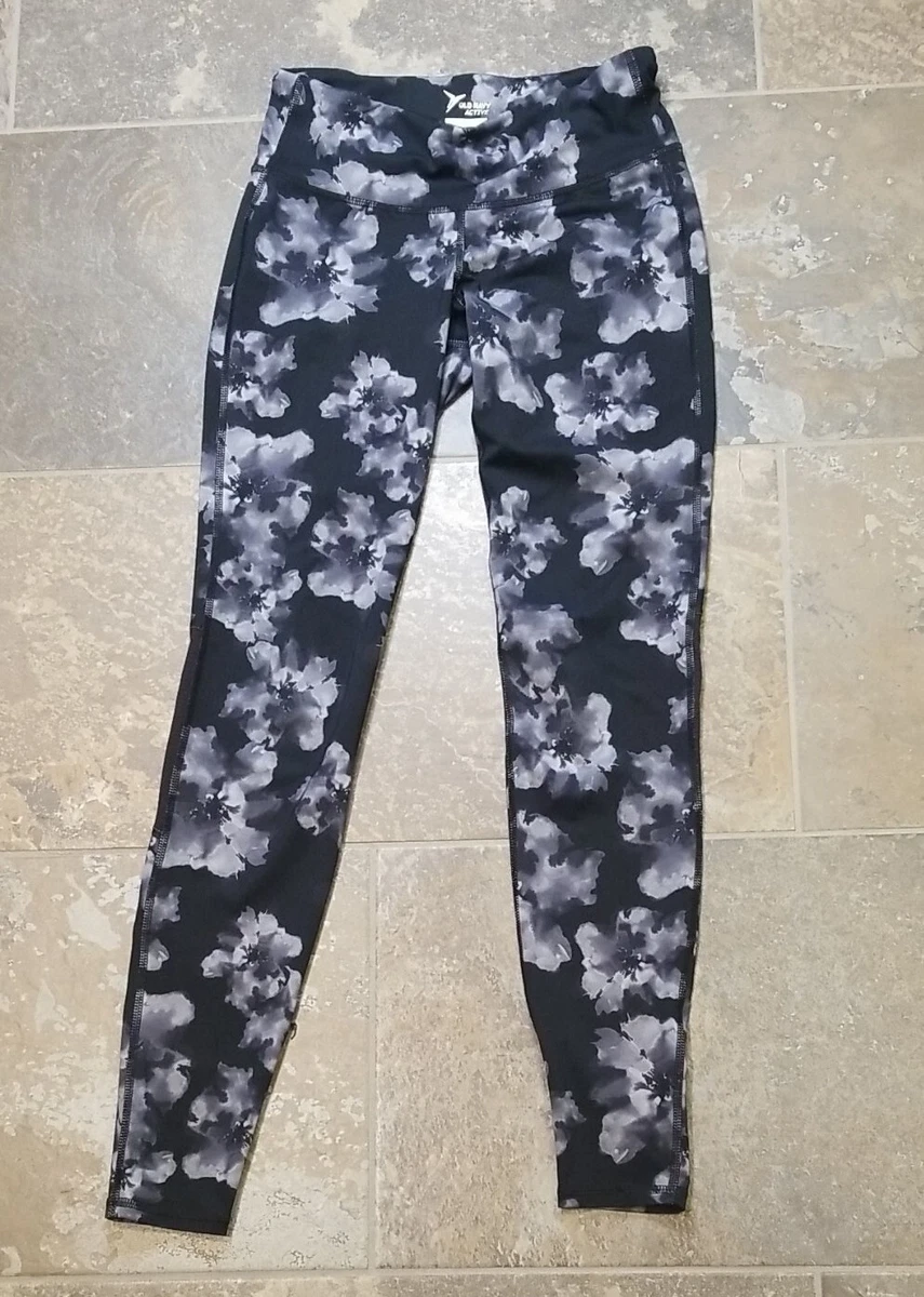 Old Navy Active Powerpress High-Rise Leggings Go-Dry Womens Small