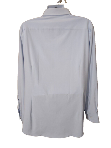 Mizzen+Main Men's Leeward Shirt Size XXL Button Front Trim Fit L/S Light Blue - Picture 3 of 6
