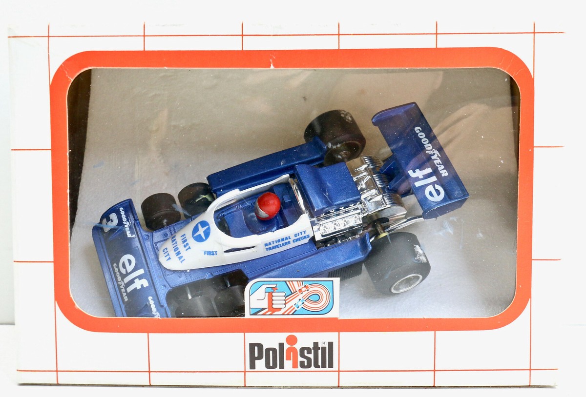 プラモデルTyrrell P34　LOTUS97T　LANCIA STRATOS 1970s Strombecker Polistil 1/32 Slot Car Tyrrel P34/2 6-Wheel Elf