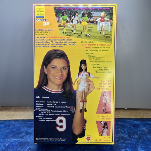 Barbie Soccer Kira Puppe USA 99 Frauen WM 1998 Mattel 20352 - Bild 5 von 7