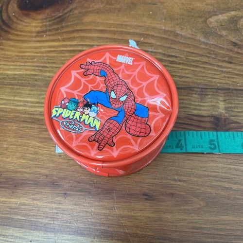 Marvel Spiderman Pouch Red Zipper Plastic 3 1/2” Kids Toy - Picture 5 of 12